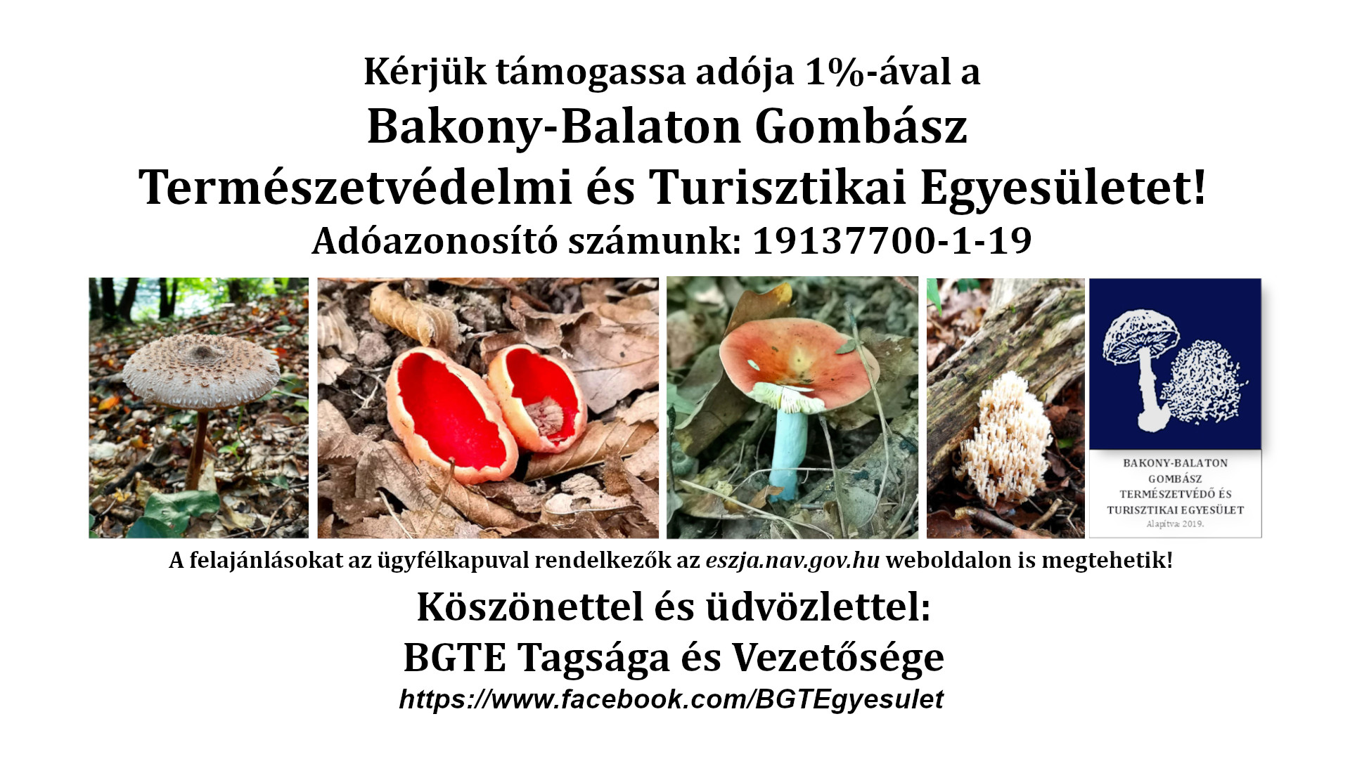 Kérjük támogassa adója 1 százalékával egyesületünket! Kérjük támogassa adója 1 százalékával egyesületünket!